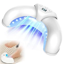 Nail Fungus Laser Nail Fungus Cleaning LED Light Device For Multiple Toenail US