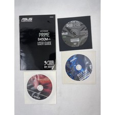ASUS Prime B450M-A Motherboard User Guide Support DVD Driver Bundle AMD B450