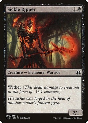 [MTG] Sickle Ripper (096) (MM2) LP-HP