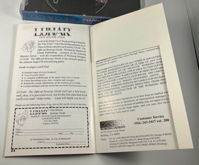 Lunar: The Silver Star (Sega CD, 1993) Complete / CIB - NO REG CARD - Tested