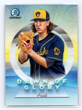 2020 Bowman Chrome #DG-7 Dylan File Dawn of Glory