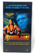 VTG Bret Hitman Hart Wrestling With Shadows VHS 98 WWF Documentary VINCE McMAHON