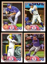 2023 Topps Gold Star - TEXAS RANGERS Team set 