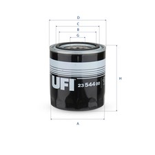UFI Filters Oil Filter 23.544.00