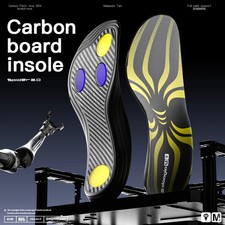 Mcgola Yellow Spider Full-Length Carbon Plate Insole Four-Point Gel Basketball S