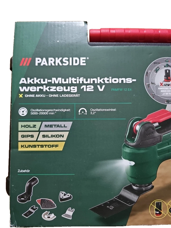 PARKSIDE  Akku Multifunktionswerkzeug  PAMFW 12, ohne Akku, ohne Ladegerät - Bild 3 von 4