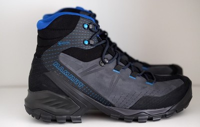 MAMMUT TROVAT TOUR HIGH GTX MEN S HIKING BOOTS DARK TIN/DARK TITANIUM US 10.5 44