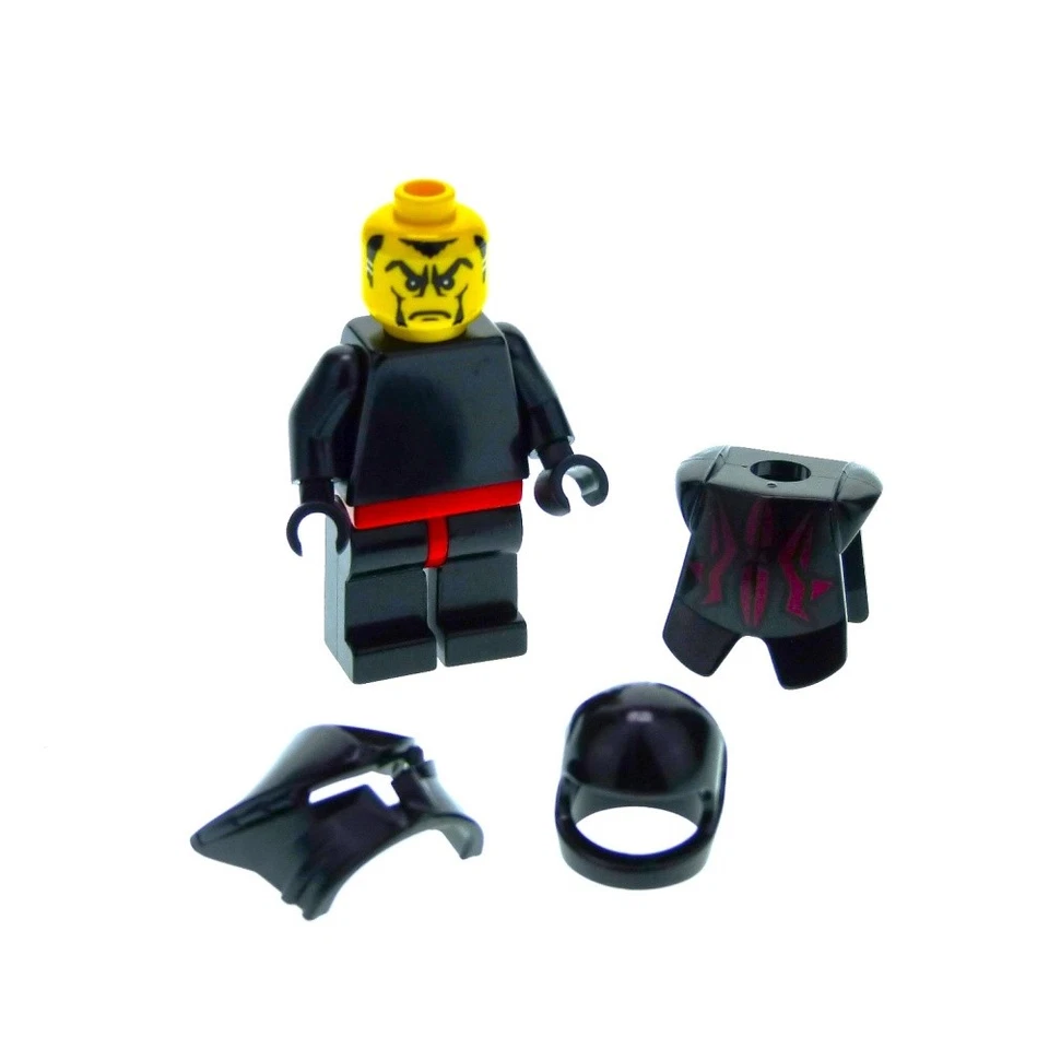 1x Lego Minifigur Ritter Knights Kingdom II Shadow Knight Vladek Rüstung cas256 - Bild 1 von 1
