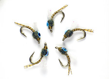 WD40 Nymphs Top Secret UV Olive Mirage - Premium Trout Fly Fishing Flies
