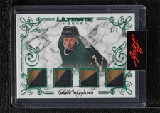 2023 Leaf Ultimate Hockey Icons Emerald Spectrum 3/3 Mike Modano #HI-11 HOF 0rs6