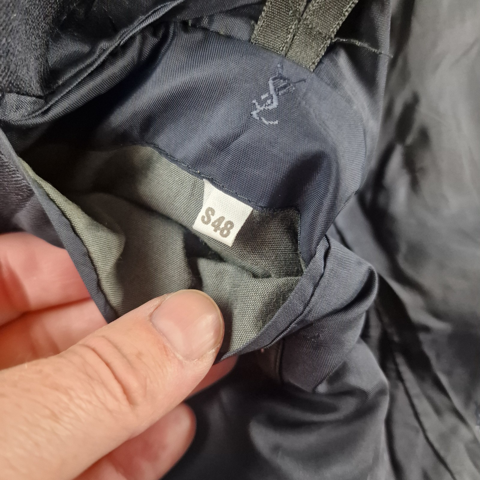 SAINT LAURENT Yves Saint Lauren Blazer Uomo Giacca Blu Grande Made in Italy