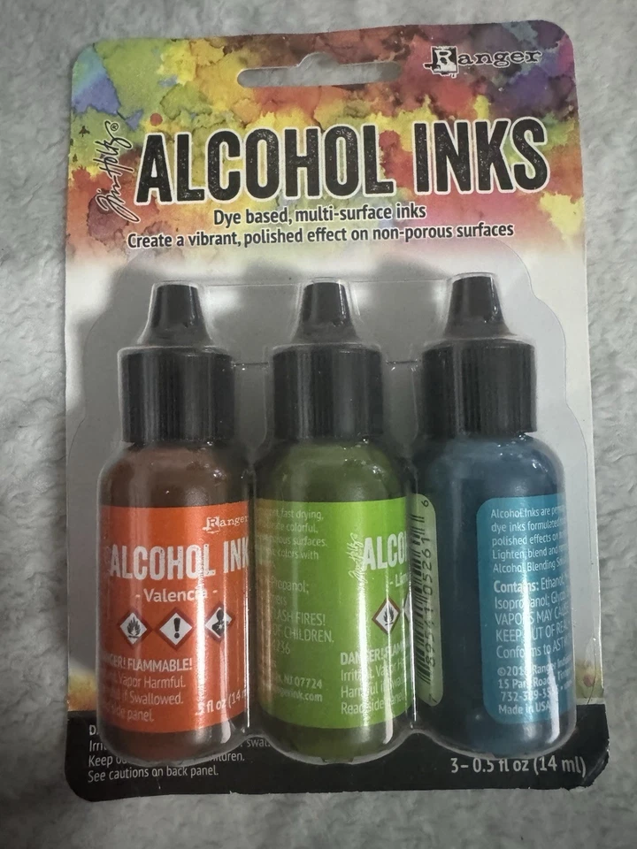 Tinta Alcohol Tim Holtz .5oz 3/Paquete Nuevo Lote de 5 Foto 4 de 4