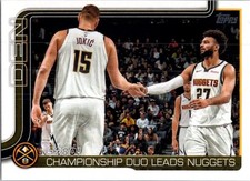 2025-26 TOPPS BASKETBALL #286 5280!: Championship Duo Leads Nuggets