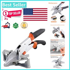 X-Large Adjustable Miter Shear - 0 to 135 Degrees, Safe Cutting Scissors