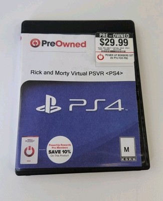 PS4 VR - Rick and Morty Virtual Rick-ality (Sony PlayStation VR, 2017)