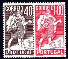 PORTUGAL 1937 599-600 ** MINT IMMACULATE SET (I3356