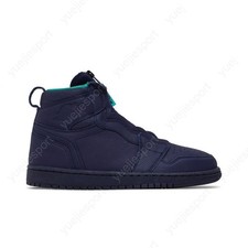Jordan 1 Retro Zip High Blackened Blue W for sale | eBay