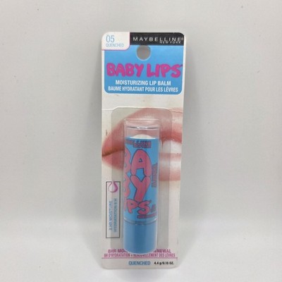 NEW Maybelline Baby Lips Moisturizing Lip Balm 05 Quenched Hydrating Lip Care