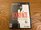 Scarface: The World is Yours (Sony PlayStation 2, 2006) PS2 Complete in Box
