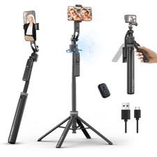 ULANZI TT23 64" Auto Face Tracking Tripod for iPhone/Android with Remote, 360...