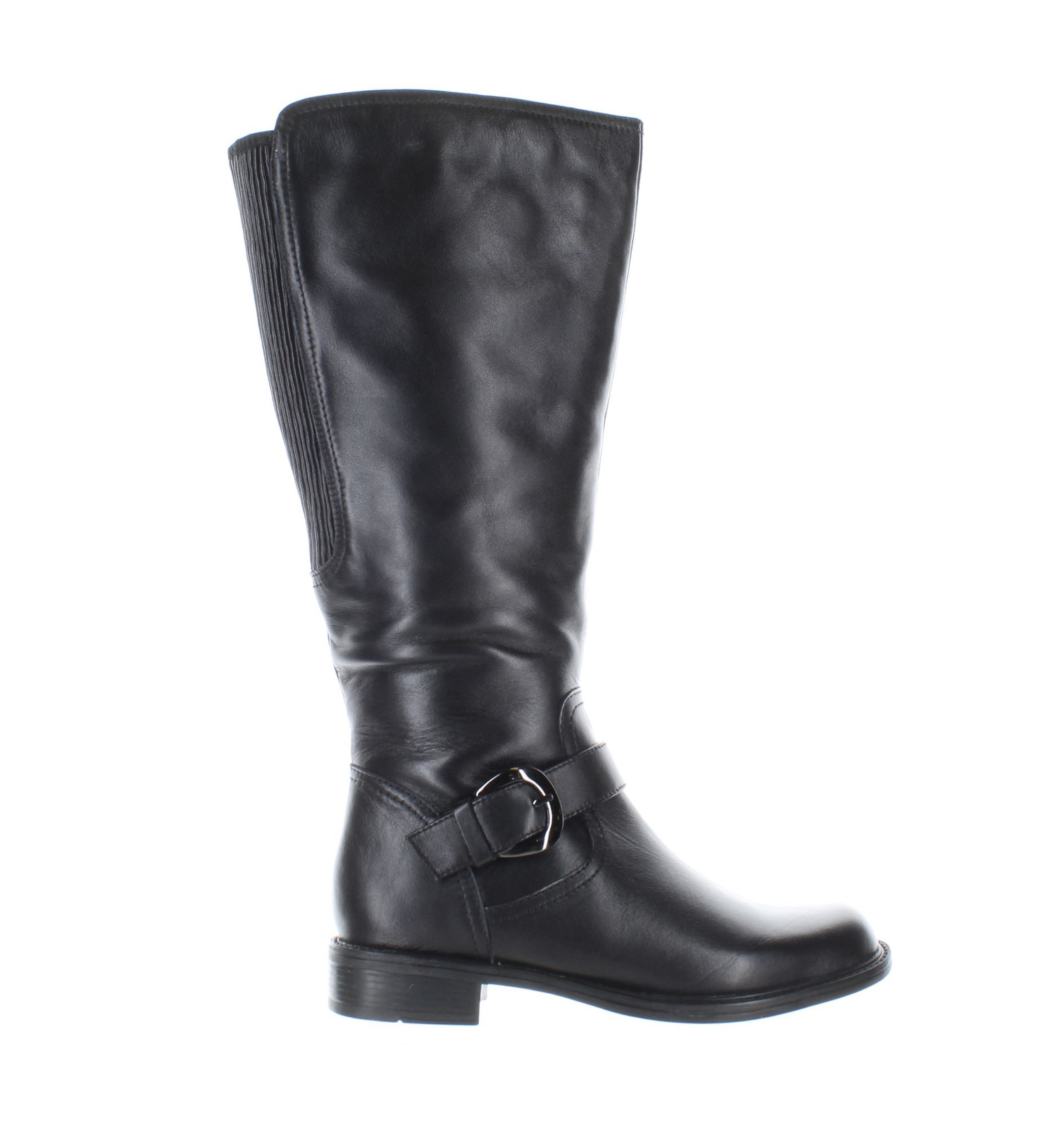 David Tate Womens Branson Black Riding Boots Size 7.5 (1560661)