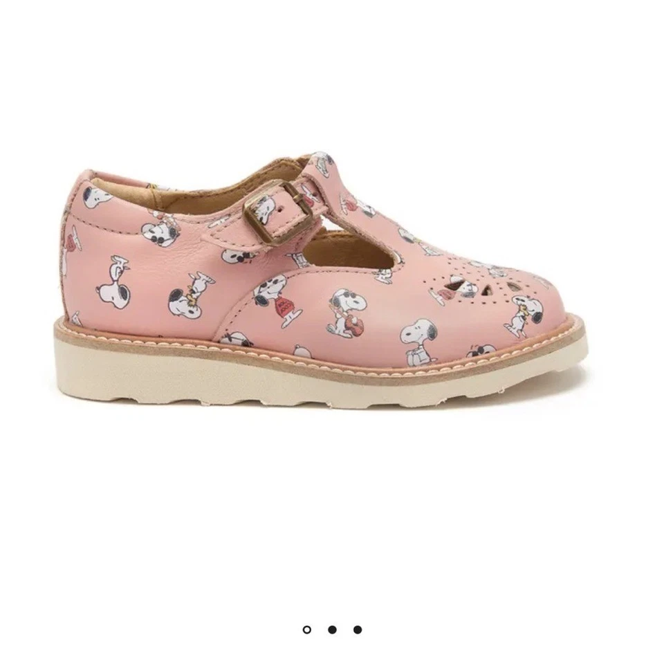 Nuevo Young Soles X Peanuts Rosie Snoopy Estampado Mary Jane Talla 4 Foto 3 de 4
