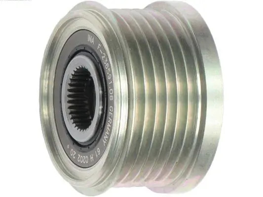 INA Alternator Freewheel Pulley fits Mercedes Unimog 6-Groove OAP 5350062000 - Image 2