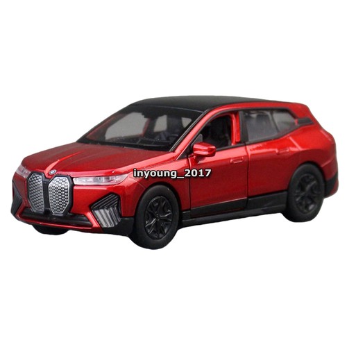 1:43 IX SUV Model Toy Car Metal Diecast Toy Vehicle Doors Open Pull Back Red - Picture 4 of 11