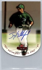 2005 Fleer Platinum #18 Joey Gathright Autograph Die Cuts