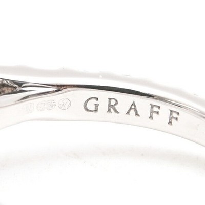 GRAFF Icon Engagement Ring 0.60ct Diamond G VVS1 EX 18K WG US4.25