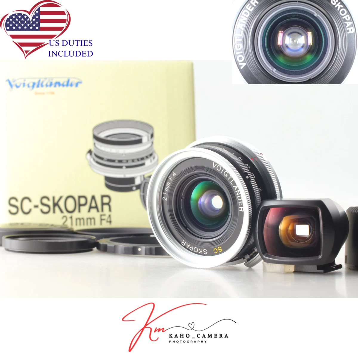 Voigtländer f/4 Camera Lenses 21mm Focal for sale | eBay