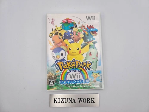 Wii PokePark Pikachu's Adventure Game, Case & Manual Complete Set NTSC-J(JAPAN)