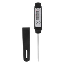 APortable Digital Pen Type Thermometer With Long Probe For Kitchen Cooking BBQ