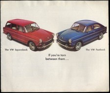 Undated Volkswagen Squareback Fastback Sales Folder