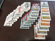 2025 Score Football Lot of 29 Inserts. First Ballot, Throwback, League Leaders