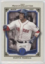 2013 Topps Museum Collection Blue 45/99 Dustin Pedroia #48 a2v