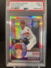 2018 Topps Chrome Shohei Ohtani 1983 RC Refractor Rookie #83T-6 Angels PSA 9