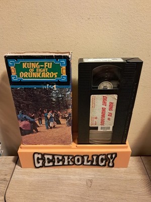 KUNG-FU OF EIGHT 8 DRUNKARDS VHS (1986 BFV Home Video) TANG FEI MENG SING CHEN