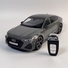 1:18 Key Remote Control Version AUDI RS7 Alloy Sports Car Model Diecast Metal Ra