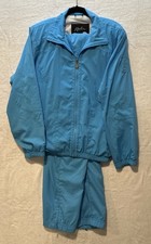 VTG 90s Ladies KAELIN Bluish Purple Jacket  Pants Lined Track Suit Y2K- Size L
