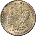 1921-P Morgan Silver Dollar PCGS MS63 - Toning