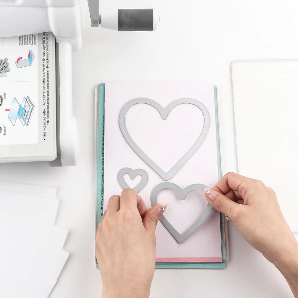 10 Sheets/Pack Clear Double Sided Adhesive Sheets DIY Scrapbooking Craft Tools Foto 3 de 4