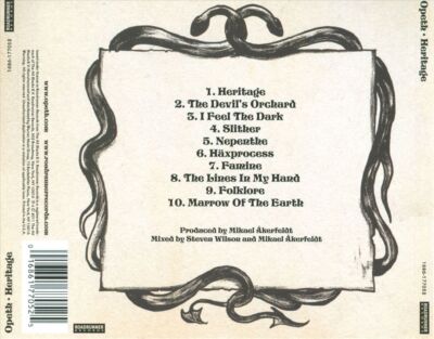 OPETH - HERITAGE NEW CD