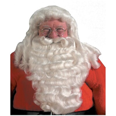 Halco Professional AE60W Majestic Santa Wig & Beard with Wired Mustache