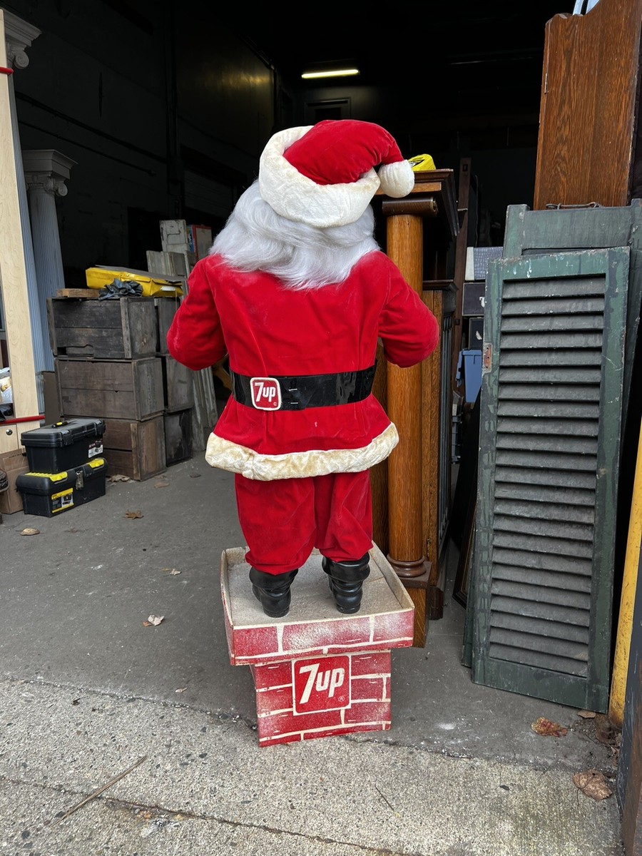 Vintage Superior Display Santa Claus Christmas Store Display