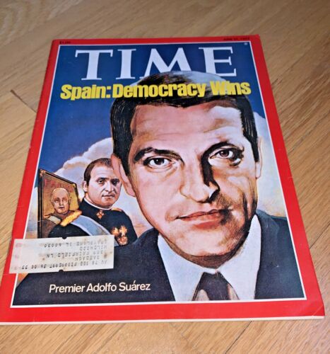 3 TIME / NEWSWEEK Magazine w/ SPAIN LEADERS Franco / Don Juan / Adolfo Suarez - Foto 4 di 4