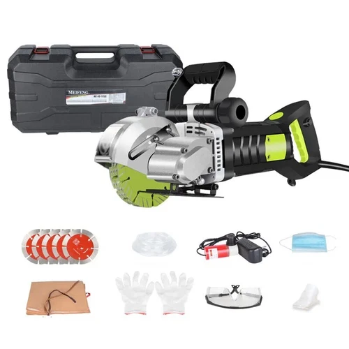 8980W Handheld Laser Wall Slotting Machine Hydropower Installation Cutter