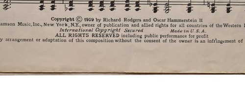 "The Sound Of Music" Sheet Music from Movie Rodgers and Hammerstein - Picture 10 of 10