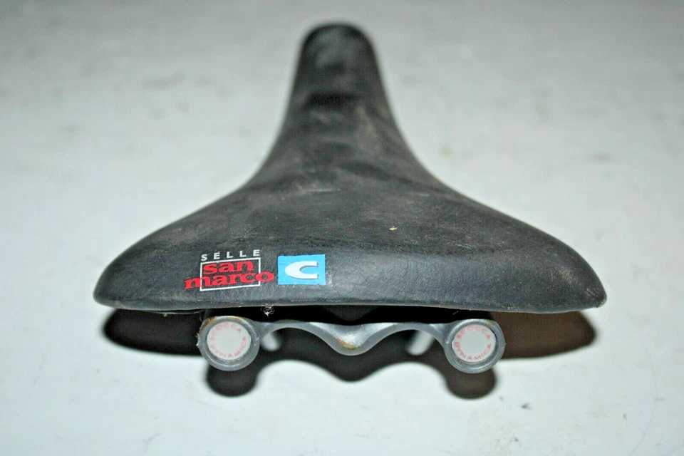 Винтажное седло дорожного велосипеда Sella San Marco Techno Dynamica C 265/145 мм грузоотправитель США - Изображение 4 из 4