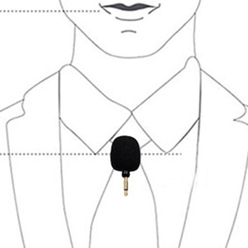 Connector 3.5mm Microphone 3.5mm Audio Plug Mono Microphone Microphone Adapter - Photo 2/7